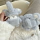 thumbnail image 5 of Cute Plush Blue Elephant Headphone Cover Wireless Earphones Protective Case For AirPods/Pro 1/2/3/4 Generation Accessories, 5 of 8