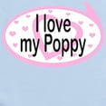 thumbnail image 2 of CafePress - I Love My Poppy Baby/Toddler Onesie - Baby Light Bodysuit, Size Newborn - 24 Months, 2 of 4