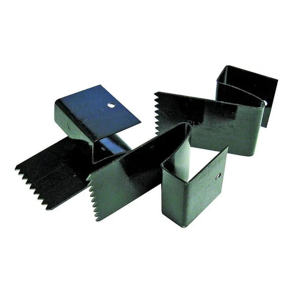 Pinzas de ventana PLYLOX Hurricane Tested, negras, 14 x 11 x 3 cm