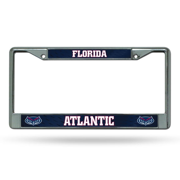 FLORIDA ATLANTIC CHROME FRAME