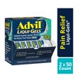 thumbnail image 3 of Advil Liqui-Gels Minis, 200Mg Ibuprofen, Pain Reliever / Fever Reducer, Temporary Pain Relief, 50X2 Count Liquid Filled Capsules, 3 of 6
