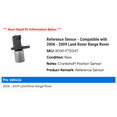 thumbnail image 2 of Reference Sensor - Compatible with 2006 - 2009 Land Rover Range Rover 2007 2008, 2 of 2