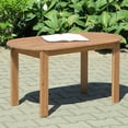 thumbnail image 4 of Linon Adirondack Solid Acacia Wood Outdoor Coffee Table in Acorn Brown Stain, 4 of 7