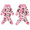 thumbnail image 6 of Harikaji Large Dog Sweater Coat, Large Dog Recovery Suit, Anti-Shedding Dog Pajamas Pjs, After Surgery Dog Onesie for Medium Large Dog Pink Camouflage 26#, 6 of 7