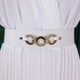 thumbnail image 4 of Vestido Midi para Mujer, Vestido de Iglesia, Moda, Cintura Alta, Vestido Informal de Negocios, Vestido de Cóctel con Cinturón L, 4 of 10