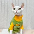 thumbnail image 6 of HQREA Sphynx Cat Sweater, Warm Hairless Cat Clothes Pet Fleece Pullover for Cold Weather, 6 of 6