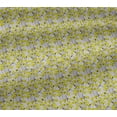 thumbnail image 5 of oneOone Viscose Jersey Yellow Fabric Florals Craft Projects Decor Fabric Printed By The Yard 60 Inch Wide, 5 of 5