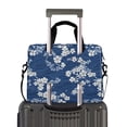 thumbnail image 2 of FORMRS 16" Laptop Bag Carrying Sleeve Case with Handle Travel Shoulder Briefcase, Floral Ocean Waves, 2 of 8