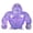 Purple, variant on 2026 New Simulated Cute 1 Realistic Little Gorilla, Super Soft ,Mystery ,Stress Relief for Everyone Anxiety Relief,3.54*3.35 inch.