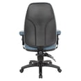 thumbnail image 4 of Professional Dual Function Ergonomic High Back Chair in Dillon Blue Faux Leather, 4 of 7
