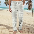 thumbnail image 2 of JGNGSHN Men’s Camo Print Lounge Pants Pajama Bottoms with Pocket Button Fly Drawstring Elastic Waist Sleepwear Casual, 2 of 7