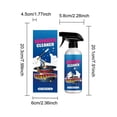thumbnail image 6 of 3 Pack 120ML Multi-Purpose Cleaner Spray, Wonder Cleaner Strength Formula for Kitchen Grease, Adhesive Remover, Tar Stain Remover for Car Interior & Home Surfaces, 6 of 10