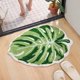 thumbnail image 2 of Alfombrilla de ducha de hoja grande, alfombrilla de baño de planta verde antideslizante, adorable alfombrilla de bañera en forma de palma, alfombrilla de ducha de felpa para baño (23,6 "X31,4"), 2 of 5