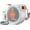 5/8" pipe diameter 28+2M 100FT, variant on Auto-Retract Wall-Mounted Garden Hose Reel w/9-Pattern Nozzle, 180° Swivel & Any-Length Lock, 600PSI Durable