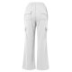 thumbnail image 5 of Pantalones rectos lisos con cintura elástica para mujer - Diseño con tirantes, poliéster, ropa informal - Tallas S-XXL, 5 of 6
