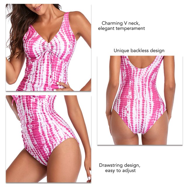 Traje De Ba?o Adelgazante De Una Pieza, Traje De Ba?o Para Mujer, Encantador, Cómodo, Sin Espalda, Con Cordón Para Spas, Para Mujeres, Para Fiestas En La Playa ANGGREK Otros