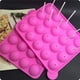 thumbnail image 2 of Paquete de 2 moldes de silicona para Tartas, 20 cavidades, ideal para caramelos duros, piruletas y cupcakes de fiesta, fácil desmoldar a alta temperatura, 2 of 5