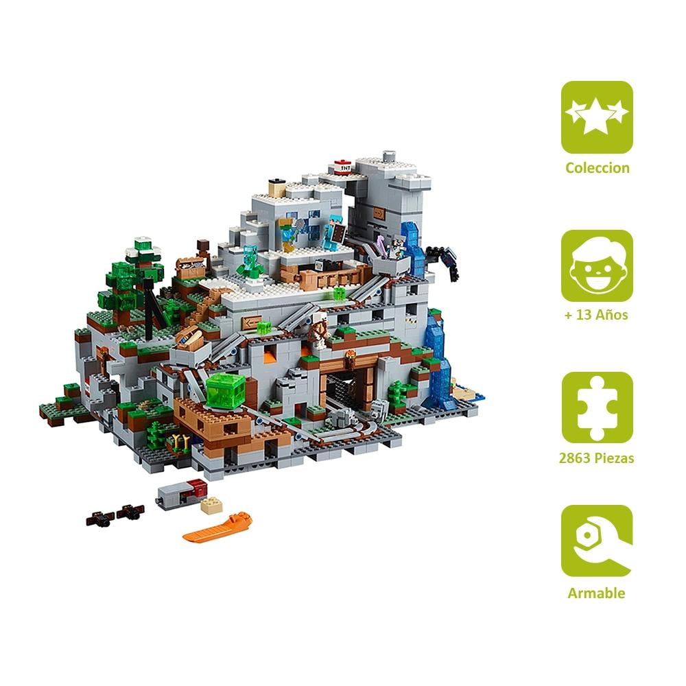 Set LEGO Minecraft Cueva en la Montaña 21137 Walmart en línea