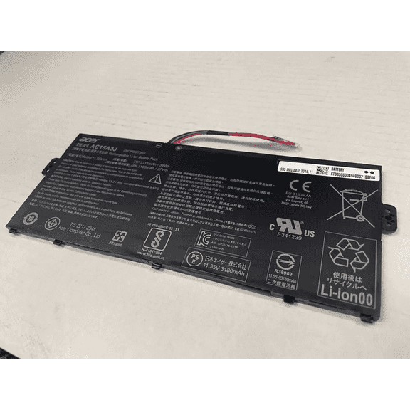 Acer Chromebook Spin CP311-1HN Laptop Battery AC15A3J KT.00305.009