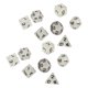 thumbnail image 5 of Juego De Dados Digitales Que Brillan Intensamente, Dados De Poliéster Impermeables Multiusos Reutilizables, Rompecabezas De 14 Piezas Para La Enseñanza De Números ANGGREK Otros, 5 of 8