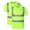 2 PC, variant on 1/2/3/4 Pack High Visibility Shirts Quick Dry Safety T Shirts with 4 Reflective Strips Short Sleeve Mesh Hi Vis Work Shirt for Men