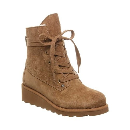 Photo 1 of Girls' Bearpaw Krista Lace Up Bootie Youth