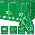 thumbnail image 4 of Football Party Decorations Disposable Tablecloth Plastic Touchdown Table Cover Perfect for Super Bowl Football Birthday Party Decorations and Gameday Tailgate Decorations 54 X 108Inch, 3 Pack, 4 of 6