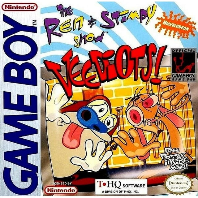 Restored Ren & Stimpy Show: Space Cadet Adventures (Nintendo