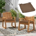 thumbnail image 2 of Waterproof Oxford Outdoor Cushion Covers With Zipper And Ties Washable Fade Resistant Replacement Slipcovers For Patio Garden Furniture Rattan Chair Lounge Outdoor Chair Cushion Covers Waterproof, 2 of 9
