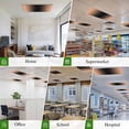 thumbnail image 6 of LightSalmon Black Ombre Magnetic Fluorescent Light Covers for Ceiling Lights 2x4Ft, Modern Gradient Abstract Art Office Classroom Kitchen Drop Ceiling Light Covers Lighting Filters Shade Panel 4Packs, 6 of 9