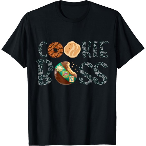 Scout Shirt Cookie Boss Family Girl Troop Leader Gift T-Shirt