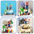 thumbnail image 4 of Super Mario Bros Figura Coleccionable ZHCH Mario Luigi Yoshi Peach Mushroom PVC, 4 of 5