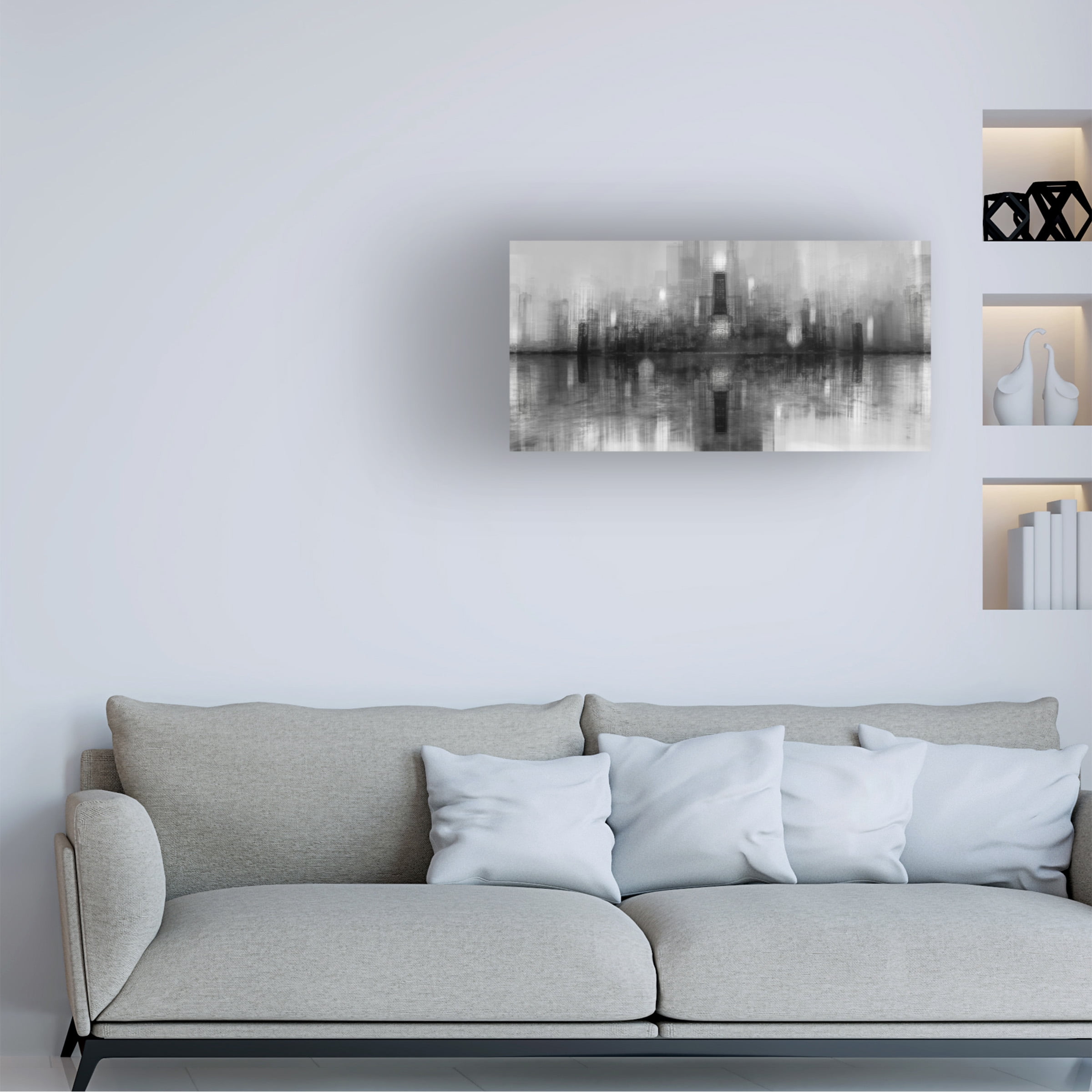Carmine Chiriaco 'Chicago Skyline' Canvas Art