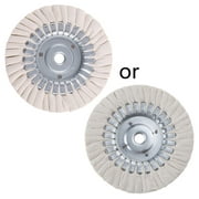 Whoamigo 150mm Cotton Airway Flap Discs for Angle Grinder Sanding Discs Grinding Wheels