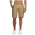 thumbnail image 3 of Vetsdori Mens Dry Fit Athletic Shorts Pockets Running Short Pants Workout Lightweight,Summer Drawstring Big and Tall Outdoor Shorts for Men Elastic Waist,Size 43, 3 of 7