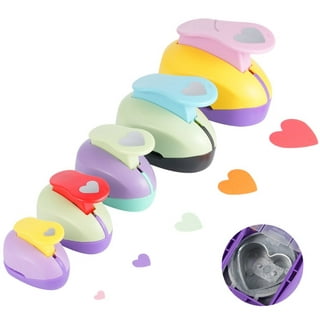 Buy UCEC 2 Inch Heart Punch, Heart Paper Punch Shapes, Large Decorative  Craft Heart Hole Puncher for Kids Paper Crafts, Card Making, Scrapbooking, Heart  Shaped Hole Punch, Hearts Online at desertcartUAE
