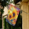 thumbnail image 5 of Summer Garden Flag, Hello Sunshine Garden Flags 12x18 Double Sided, Sunflower Floral Theme Small Yard Flag for Front Porch Lawn Outdoor Holiday Decor, 5 of 5