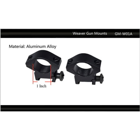 Tactical Scorpion Gear Pair Weaver Scope Mount Rifle Accessory 1