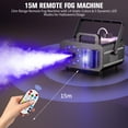 thumbnail image 6 of Halloween Fog Machine 1800W 9 RGB LEDs with Magic Ball Effect Controlled by Remote for Wedding Party, 6 of 9