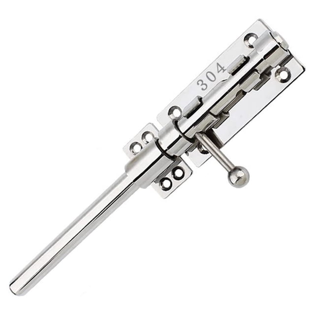 Pestillo deslizante para puerta, cerradura de seguridad para puerta de alta resistencia, pestillos engrosados, herrajes de 10 pulgadas para granero, etc.