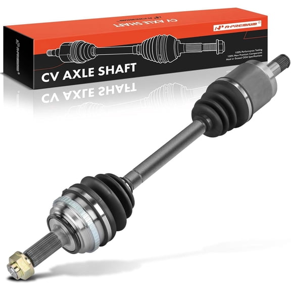 A-Premium CV Axle Shaft Assembly Compatible with Honda Prelude 1992 1993 1994 1995 1996, Front Right Passenger Side, Replace# 66-4127, 1700-197336