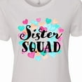 thumbnail image 4 of Inktastic Sister Squad Hearts Women's T-Shirt, 4 of 5