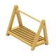 thumbnail image 3 of Estante de almacenamiento de madera para casa de muñecas a escala 1/12, modelo de muebles para casa de muñecas DIY Beige, 3 of 9