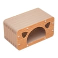 thumbnail image 4 of Rectángulo Cat House Scratching Bed Scratch Pad Hut Furniture Protector Cat Scratcher Cartón para gatos pequeños, medianos y grandes Kitty, 4 of 9