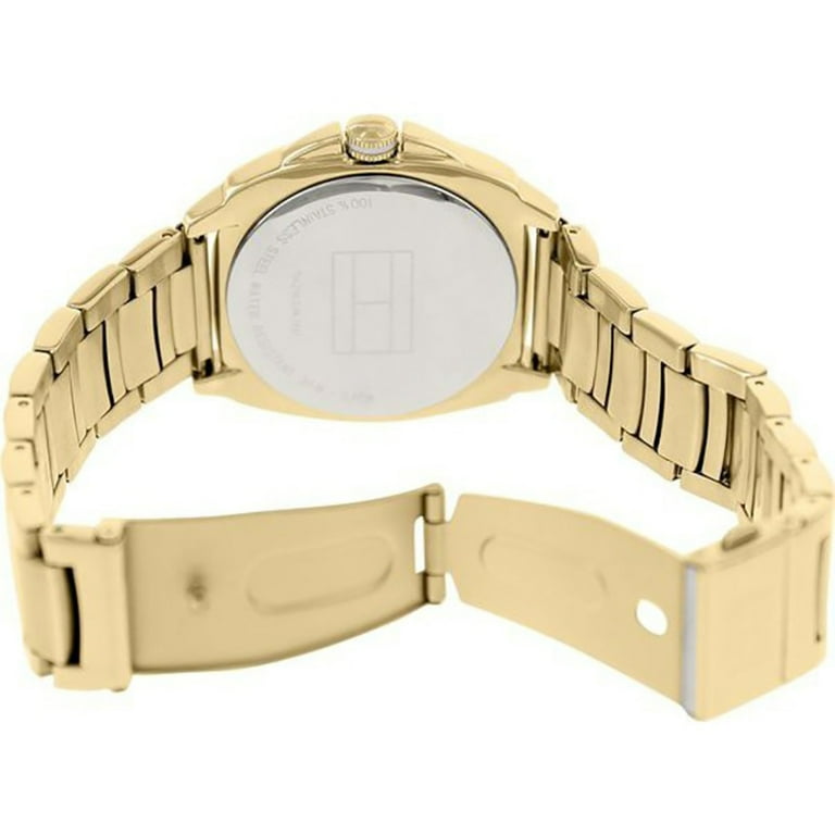 Tommy Hilfiger Women's 1781340 Zoey Gold Dial Gold Plated Steel