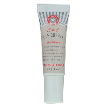 First Aid Beauty 5 In 1 Eye Cream Age Delay (Best Over The Counter Eye Cream For Dark Circles)