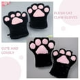 thumbnail image 2 of 1 par de guantes de peluche con garras de gato, guantes de cosplay con pata de gato, guantes cálidos con garras de animal, guantes de invierno con pata de animal., 2 of 6