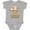 AC-Heather Grey, variant on Cute Sloth I Love My Memaw Boys or Girls Baby Bodysuit