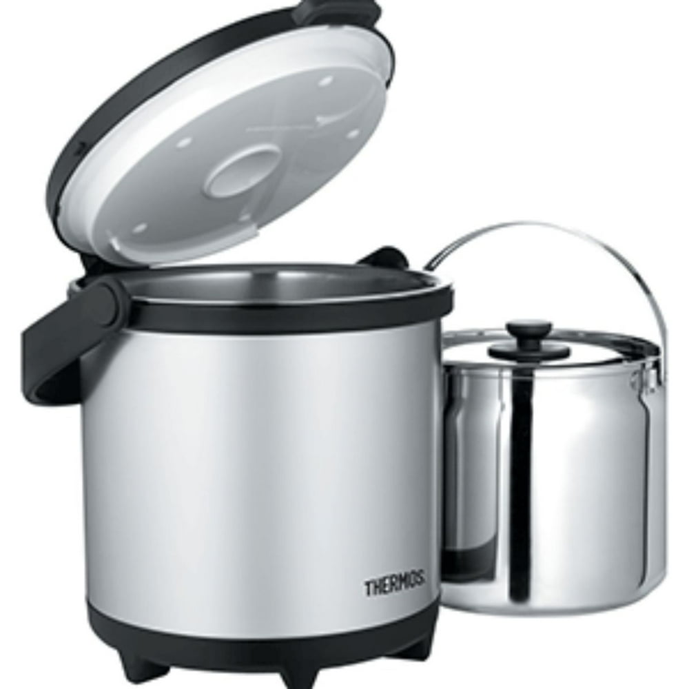 11" Black Thermos Stainless Steel Cook and Carry System