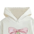 thumbnail image 5 of Cethrio Girls Outfit Sets, Casual 2 PC Long Sleeve Hoodies with Jeans Sets White Size 7-8, 5 of 5
